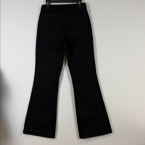 Mango Black Denim Jeans NWT Size 8 - Picture 4 of 8